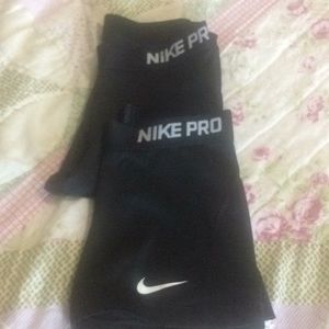 Nike pro Capri and running shorts Bundle